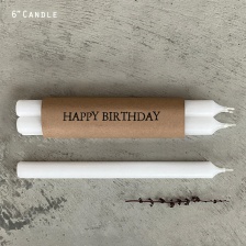 Four Wrapped Candles ''Happy Birthday'' by East of India